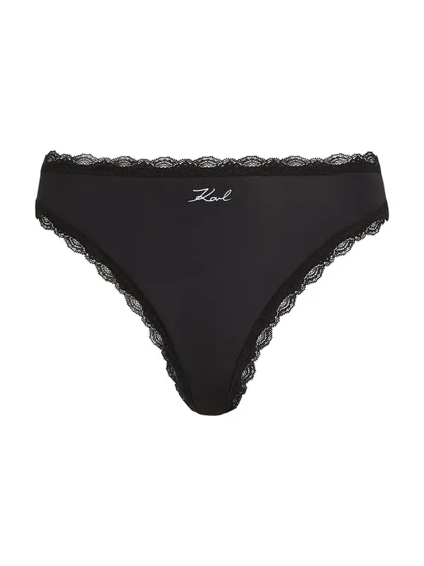Karl Lagerfeld Karl Lagerfeld Tanga gaćice  crna