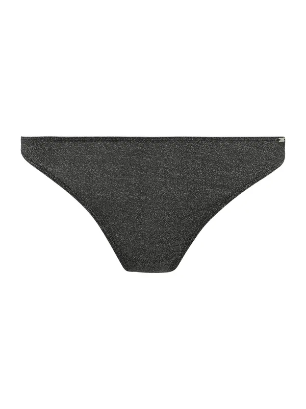 Karl Lagerfeld Karl Lagerfeld Tanga gaćice  crna / srebro