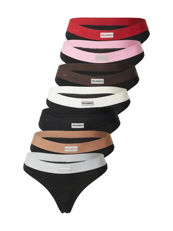 Karl Lagerfeld Karl Lagerfeld Tanga gaćice  smeđa / tamno smeđa / svijetlosiva / roza / crvena / crna / bijela