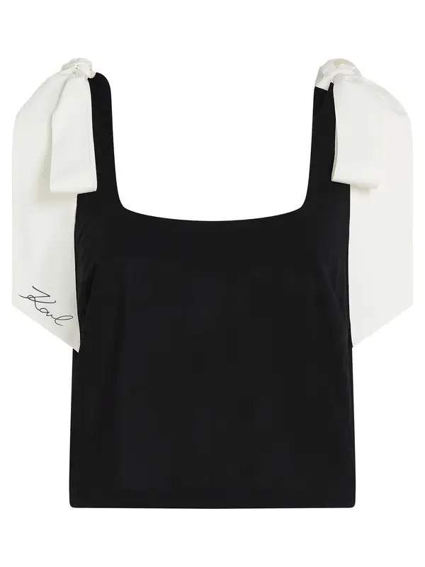 Karl Lagerfeld Karl Lagerfeld Top  crna