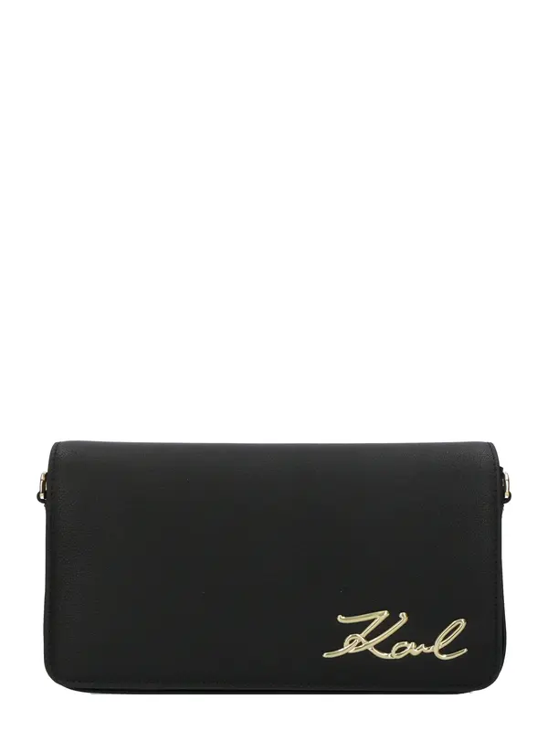Karl Lagerfeld Karl Lagerfeld Torba preko ramena  crna