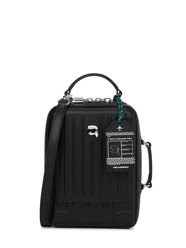 Karl Lagerfeld Karl Lagerfeld Torba preko ramena  crna / bijela