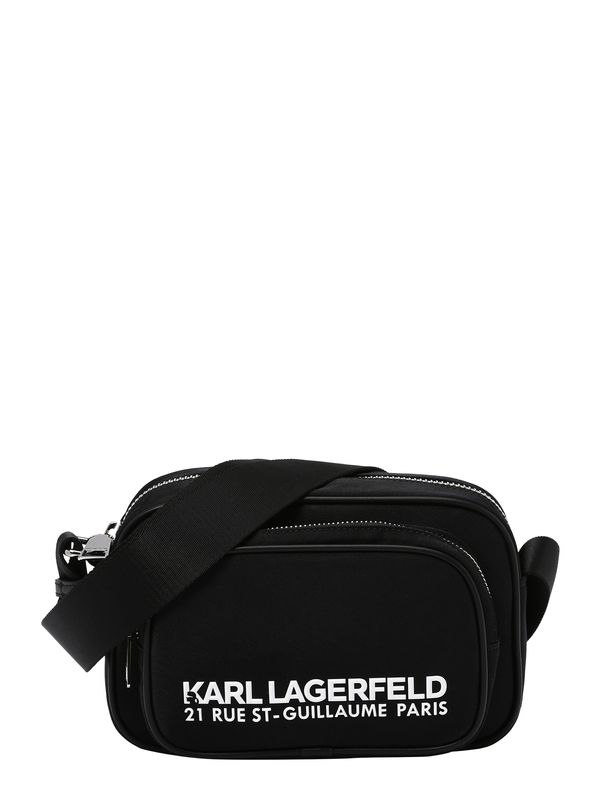 Karl Lagerfeld Karl Lagerfeld Torba preko ramena  crna / bijela