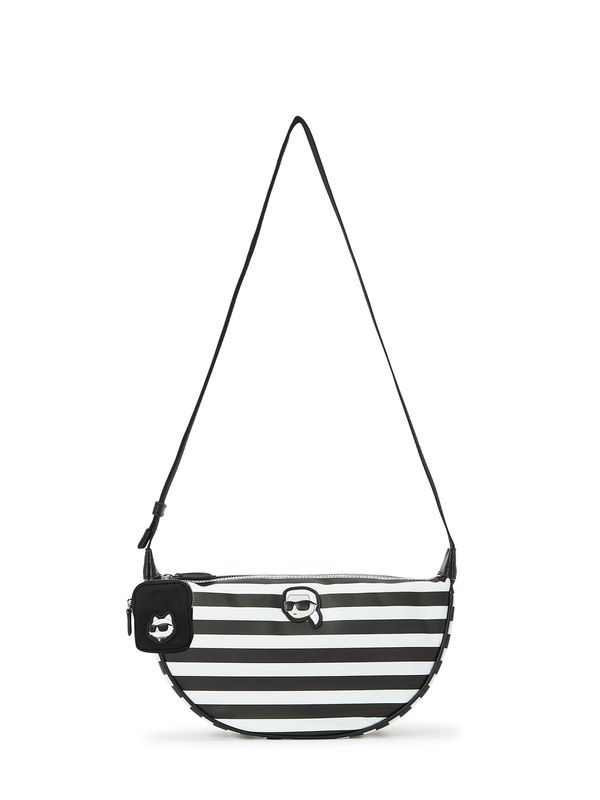 Karl Lagerfeld Karl Lagerfeld Torba preko ramena  crna / bijela