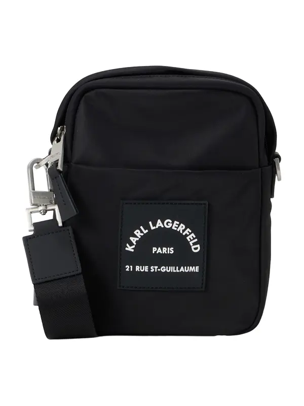 Karl Lagerfeld Karl Lagerfeld Torba preko ramena  crna / bijela
