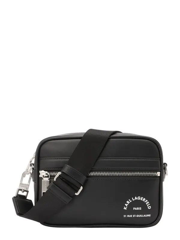 Karl Lagerfeld Karl Lagerfeld Torba preko ramena  crna / bijela