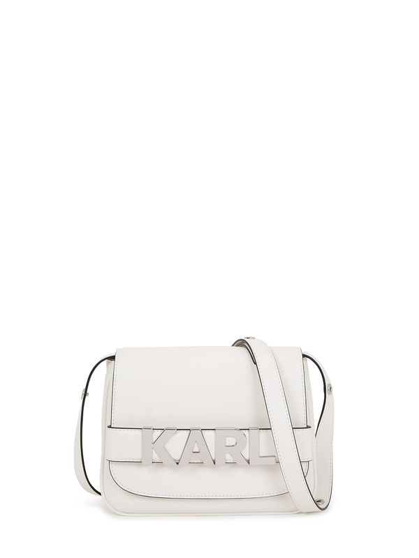 Karl Lagerfeld Karl Lagerfeld Torba preko ramena  crna / srebro / bijela