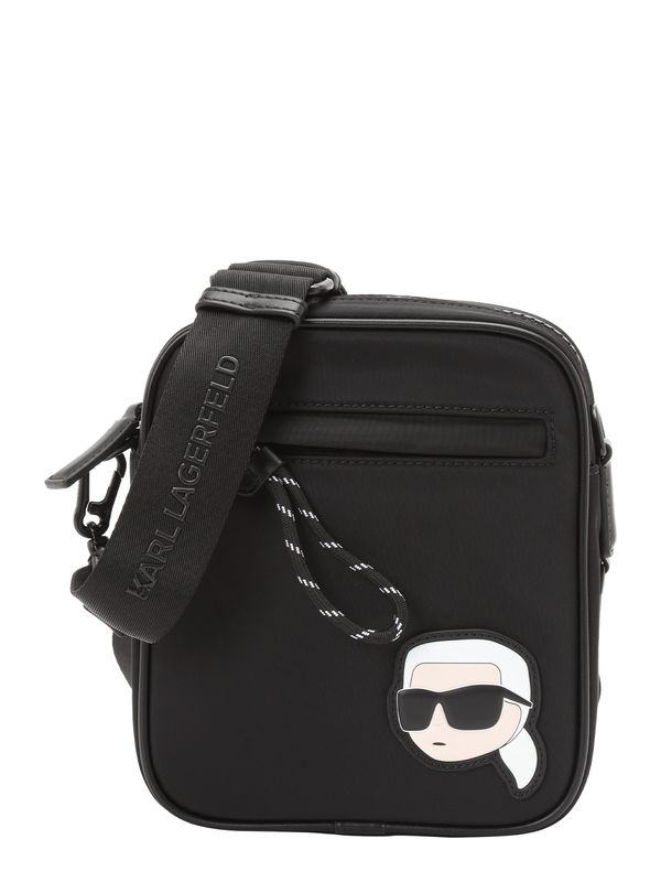 Karl Lagerfeld Karl Lagerfeld Torba preko ramena 'IKON'  nude / crna / bijela