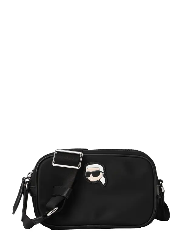 Karl Lagerfeld Karl Lagerfeld Torba preko ramena 'Ikonik 2.0'  svijetlobež / crna / bijela