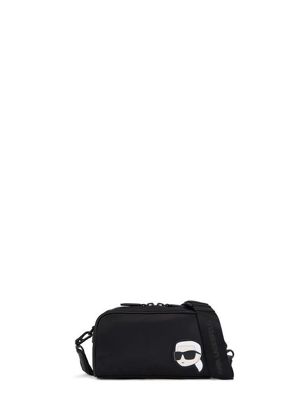 Karl Lagerfeld Karl Lagerfeld Torba preko ramena 'Ikonik'  crna / bijela