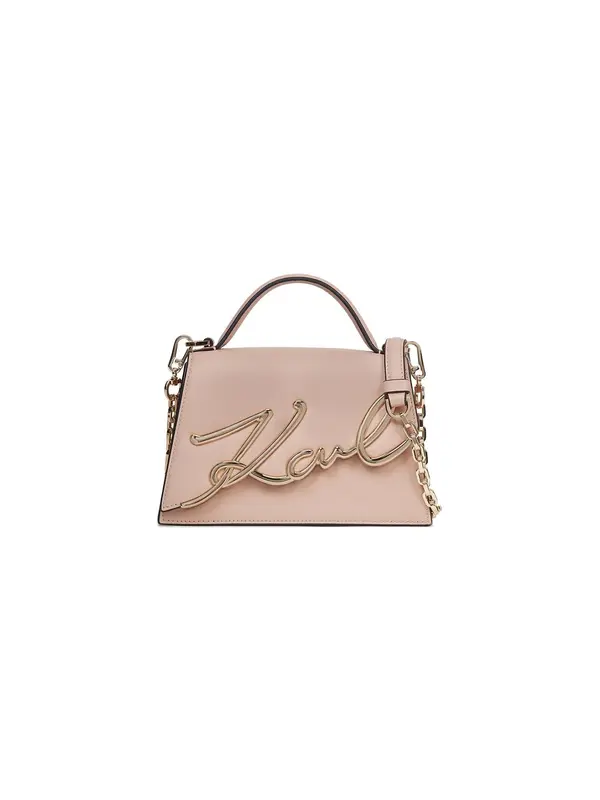 Karl Lagerfeld Karl Lagerfeld Torba preko ramena 'K/Signature'  prljavo roza