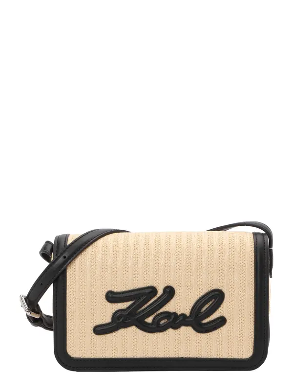 Karl Lagerfeld Karl Lagerfeld Torba preko ramena  nude / crna