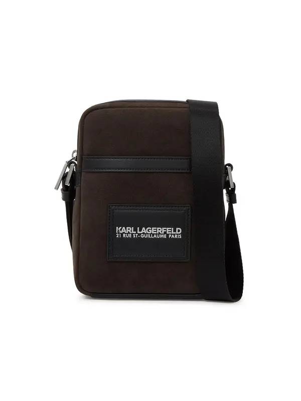 Karl Lagerfeld Karl Lagerfeld Torba preko ramena  tamno smeđa / crna