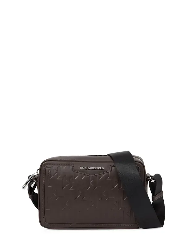 Karl Lagerfeld Karl Lagerfeld Torba preko ramena  tamno smeđa