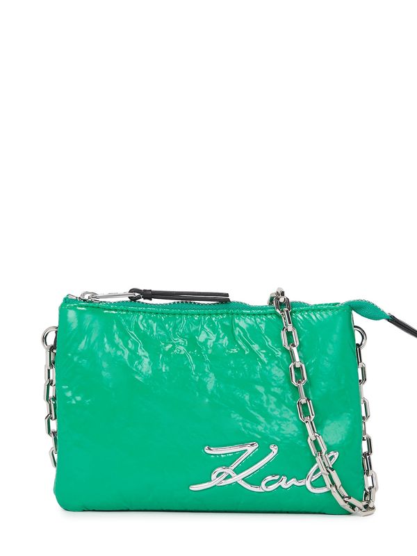 Karl Lagerfeld Karl Lagerfeld Torba preko ramena  zelena / srebro