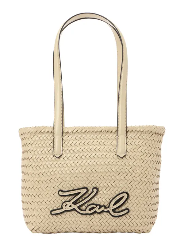Karl Lagerfeld Karl Lagerfeld Torba za na rame  cappuccino / crna