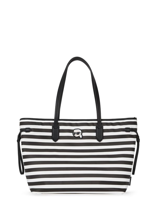 Karl Lagerfeld Karl Lagerfeld Torba za na rame  crna / bijela