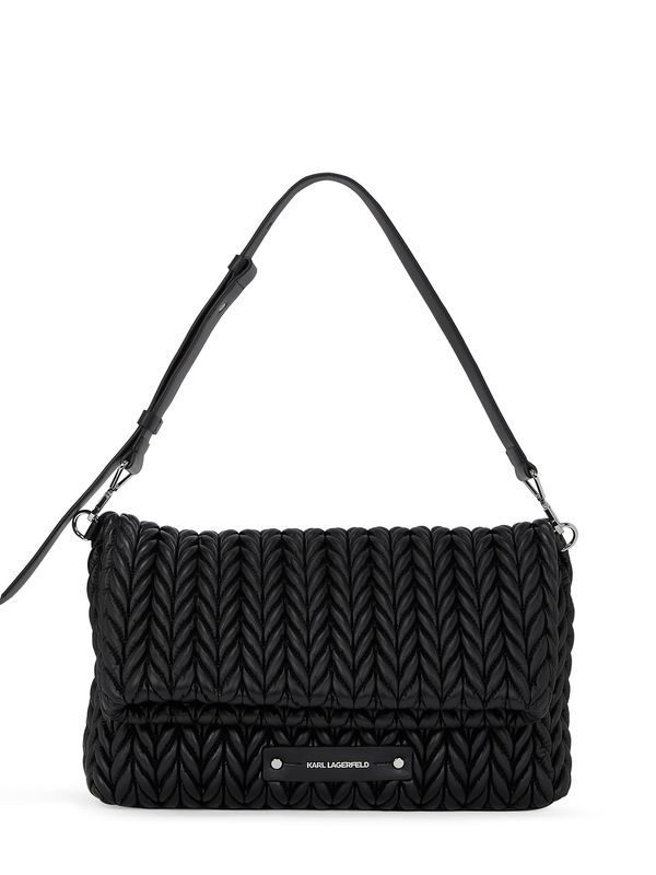 Karl Lagerfeld Karl Lagerfeld Torba za na rame  crna / srebro