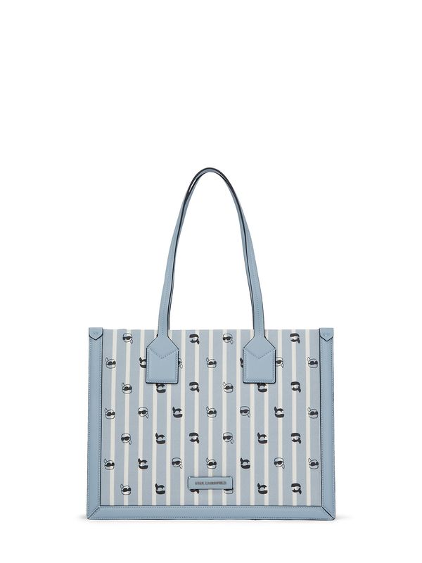 Karl Lagerfeld Karl Lagerfeld Torba za na rame  golublje plava / crna / bijela