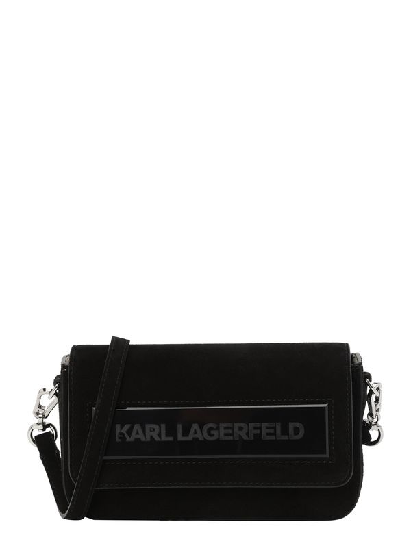 Karl Lagerfeld Karl Lagerfeld Torba za na rame 'IKON'  crna