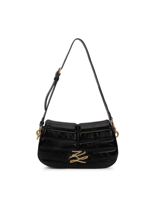 Karl Lagerfeld Karl Lagerfeld Torba za na rame 'K/Autograph'  crna