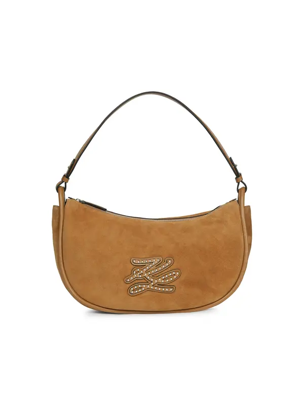 Karl Lagerfeld Karl Lagerfeld Torba za na rame 'K/Autograph'  karamela
