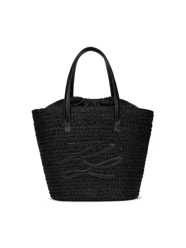 Karl Lagerfeld Karl Lagerfeld Torba za plažu  crna