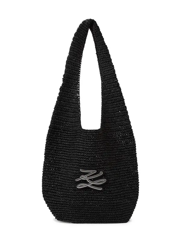 Karl Lagerfeld Karl Lagerfeld Torba za plažu  crna