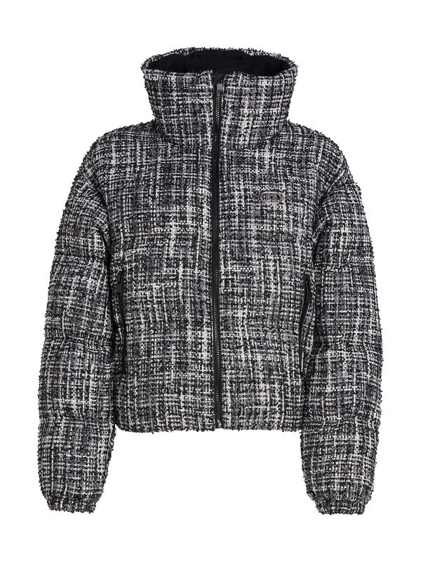 Karl Lagerfeld Karl Lagerfeld Zimska jakna  siva / crna / bijela