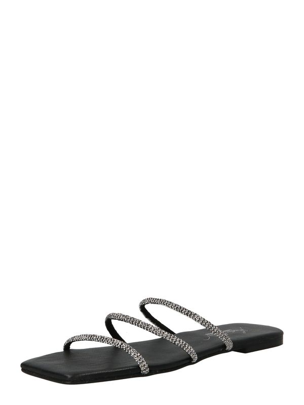 Karolina Kurkova Originals Karolina Kurkova Originals Natikače s potpeticom 'Taira'  crna / srebro