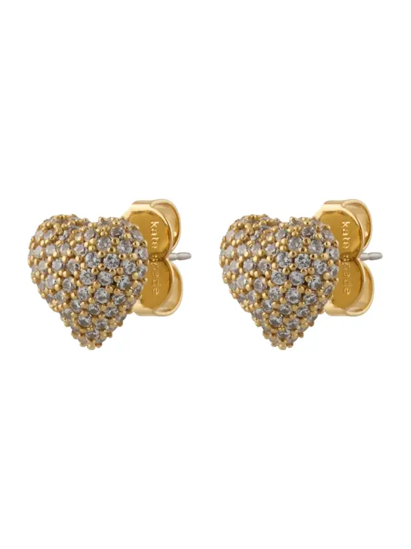 Kate Spade Kate Spade Naušnice  zlatna / prozirna