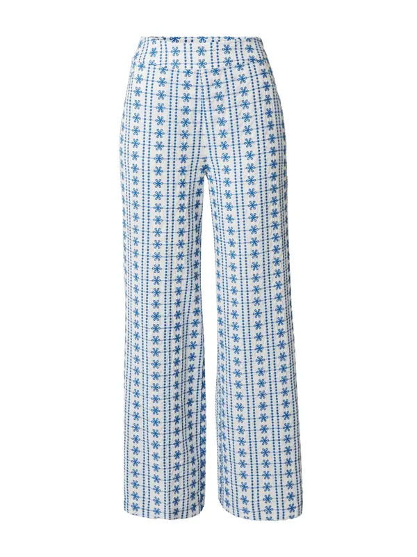 Katy Perry exclusive for ABOUT YOU Katy Perry exclusive for ABOUT YOU Hlače 'Desiree'  plava / bijela