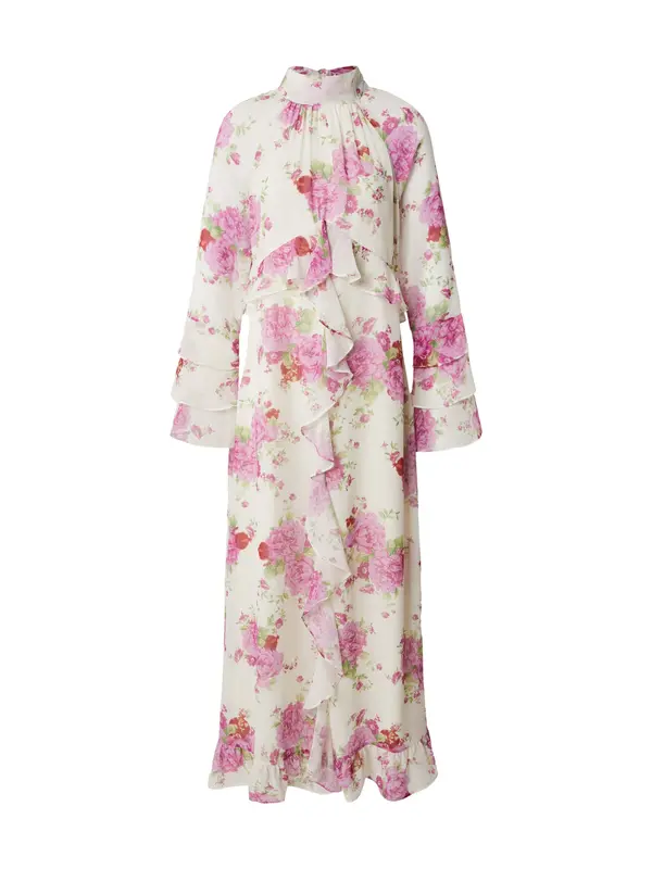 KAVAZI KAVAZI Haljina 'Romantic chiffon dress'  roza / bijela