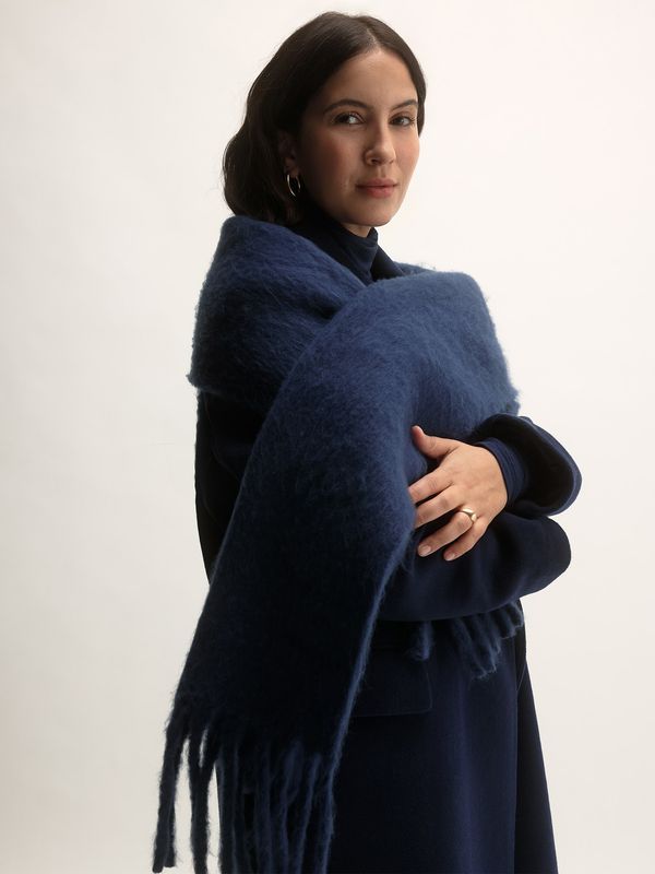 KAVAZI KAVAZI Šal  tamno plava