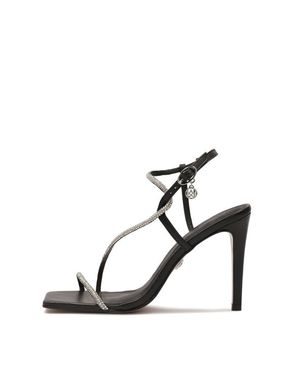 Kazar Kazar Cipele s potpeticom  crna / srebro