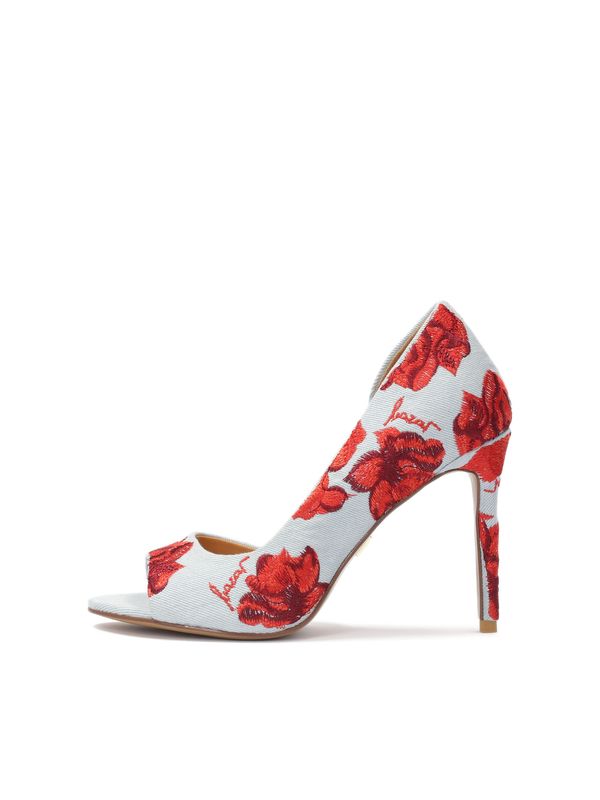 Kazar Kazar Cipele s potpeticom  crvena melange / bijela