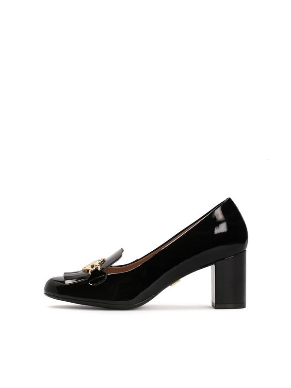 Kazar Kazar Cipele s potpeticom  zlatna / crna