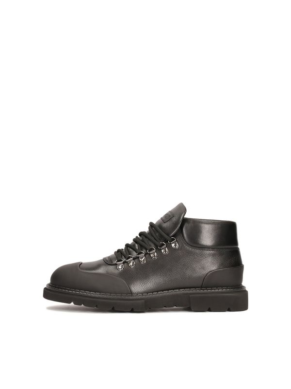 Kazar Kazar Čizme na vezanje  crna