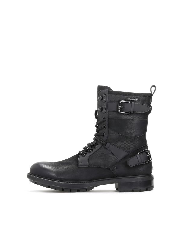 Kazar Kazar Čizme na vezanje  crna