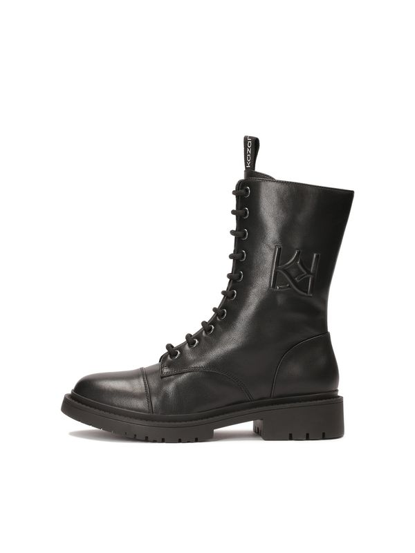 Kazar Kazar Čizme sa vezicama  crna