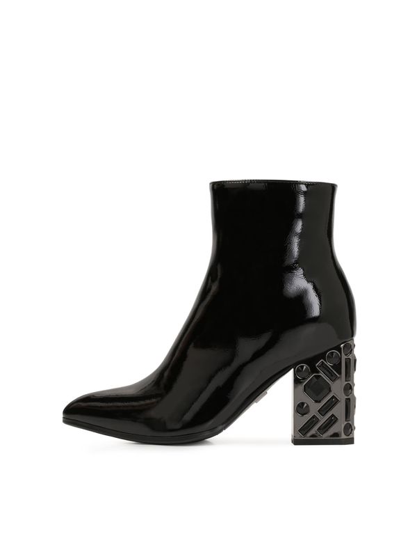 Kazar Kazar Čizmice  siva / crna