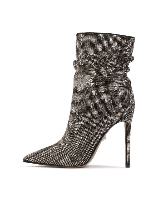 Kazar Kazar Čizmice  siva / srebro