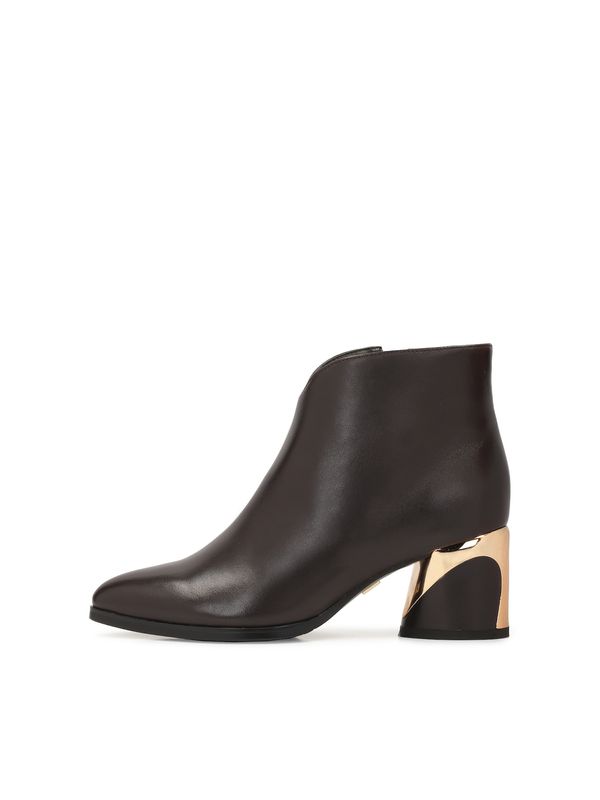 Kazar Kazar Čizmice  zlatna / crna