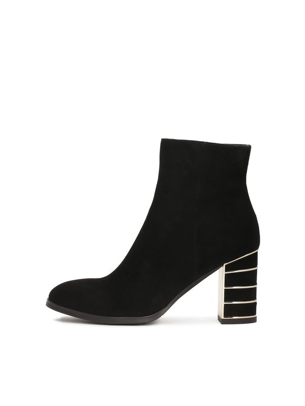 Kazar Kazar Čizmice  zlatna / crna