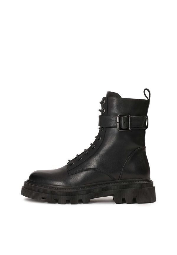 Kazar Kazar Gležnjače na vezanje  crna