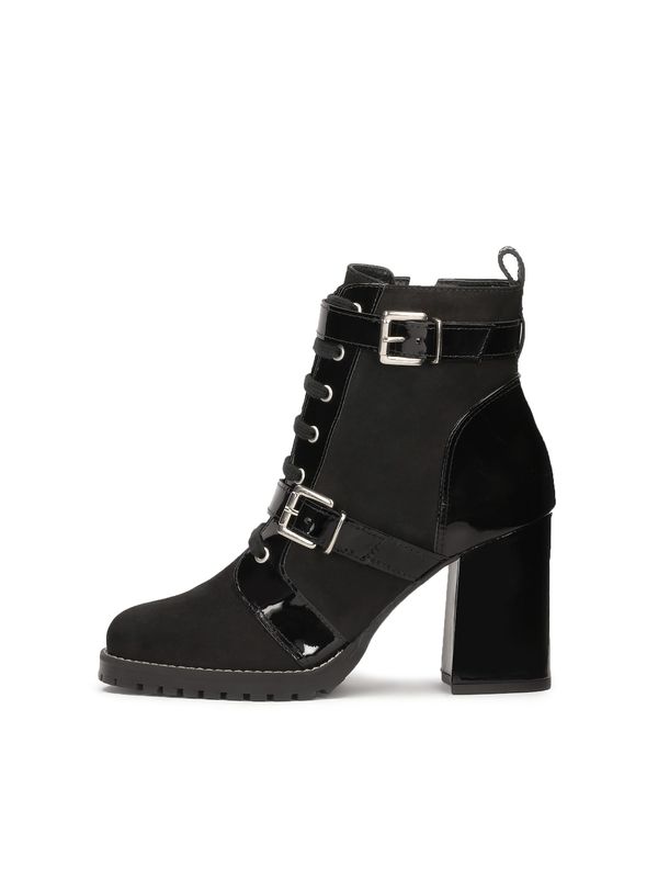 Kazar Kazar Gležnjače na vezanje  crna