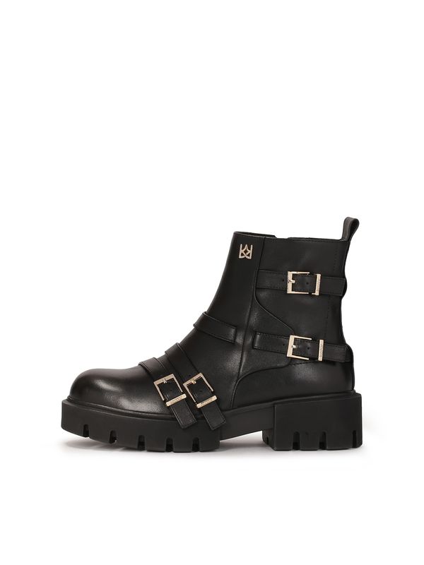 Kazar Kazar Ležerne čizme  crna