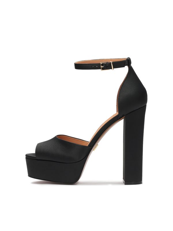 Kazar Kazar Sandale s remenčićima  crna