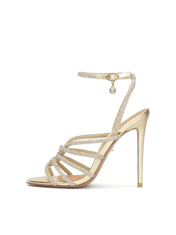 Kazar Kazar Sandale s remenčićima  zlatna