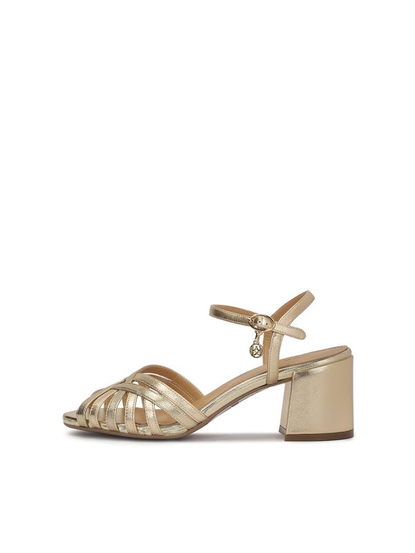 Kazar Kazar Sandale s remenčićima  zlatna